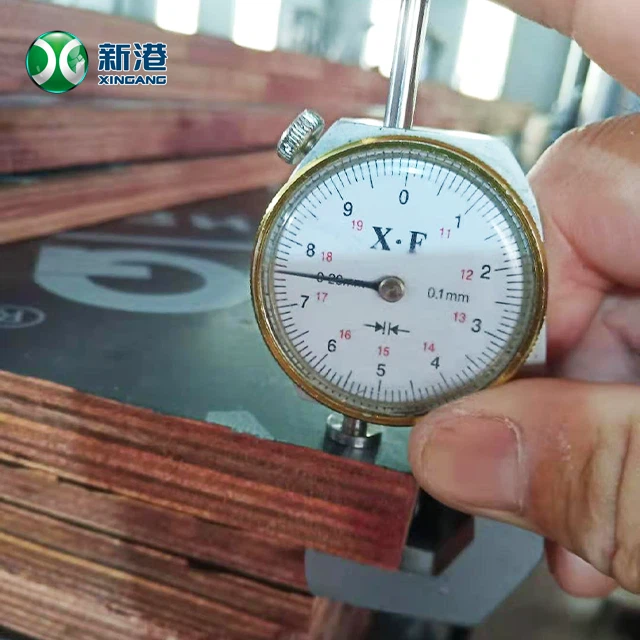 1200x1800mm 17mm Black Film Faced Plywood F17 Marine Construction Phenolic Board Formwork System