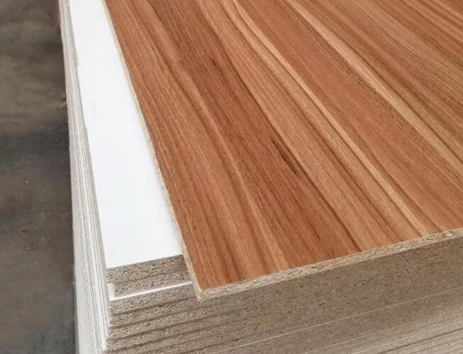 Melamine Paper Laminated Particle Board MDF For Door 1220*2750mm Or 1220*2745
